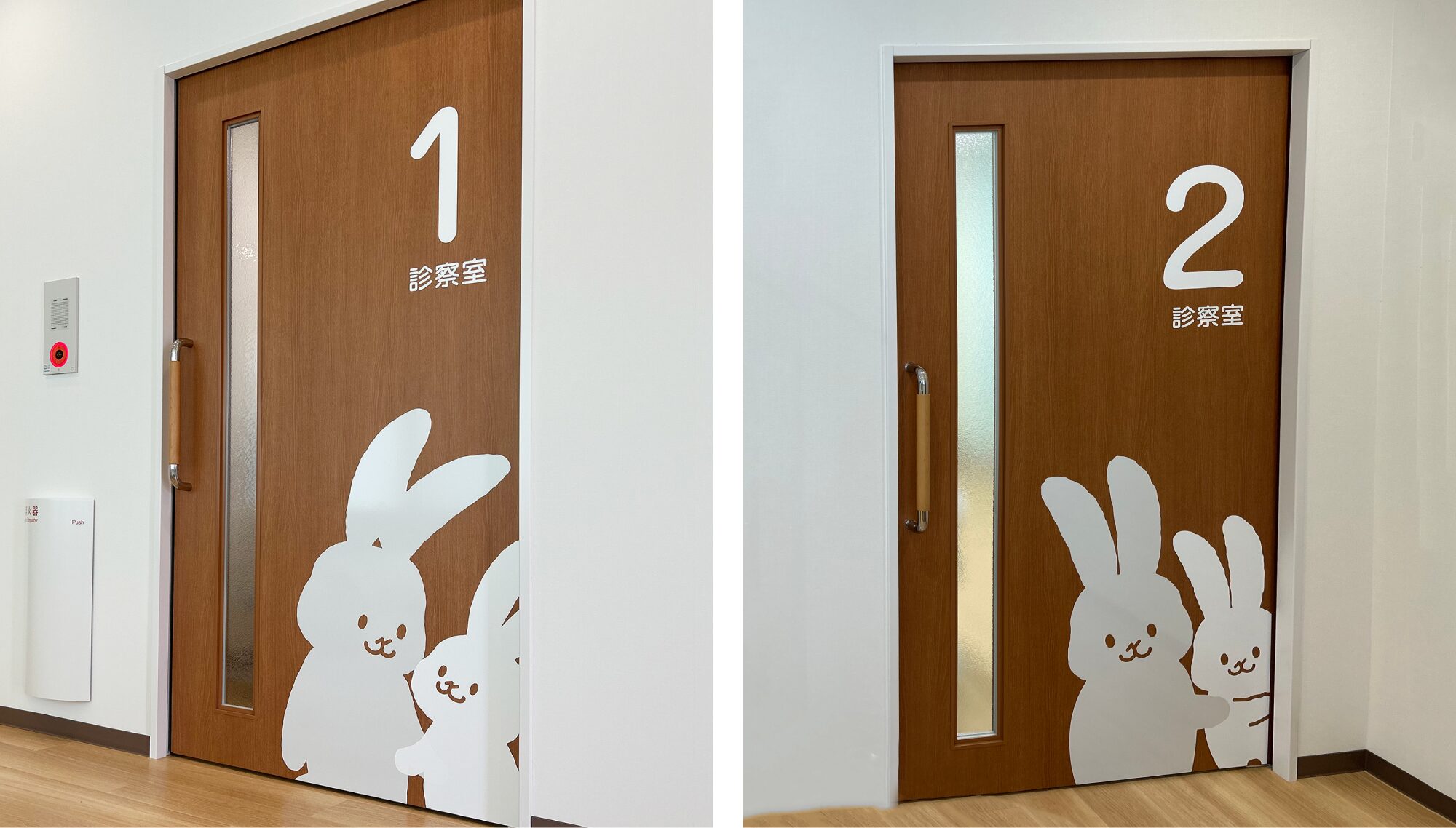 なかじま小児科アレルギークリニック サインデザイン